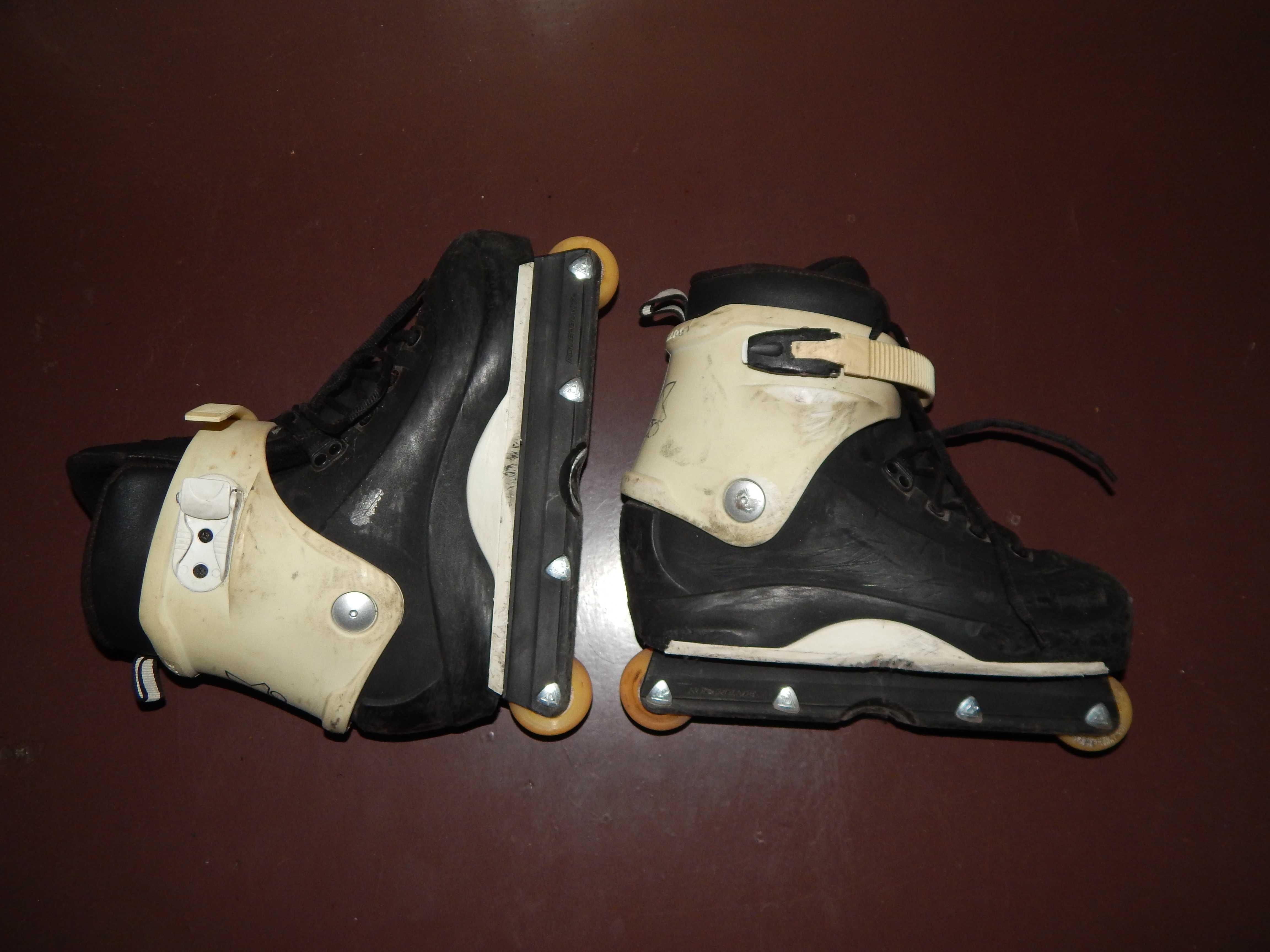 Ролики роликовые коньки трюковые Rollerblade блейдинг, 43 размер 28 см