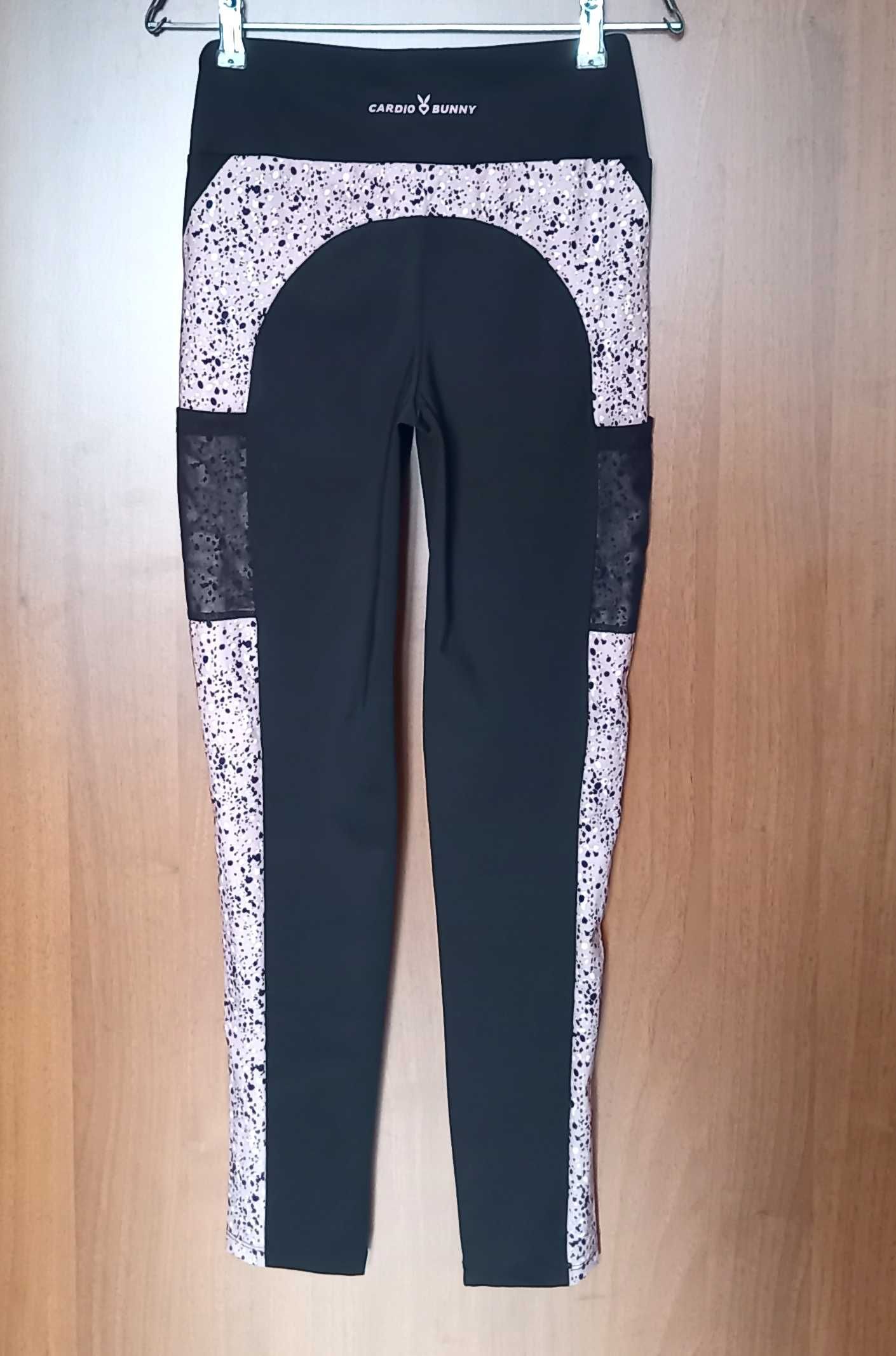 Cardio Bunny Sportowe legginsy z kieszonką r.M