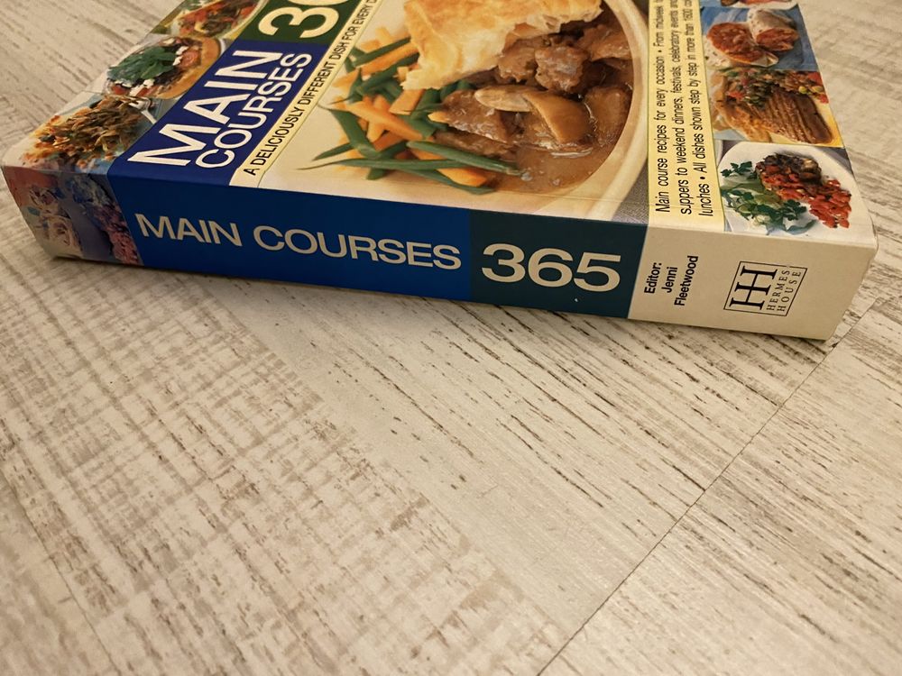 365 main courses - książka kucharska w jęz. angielskim