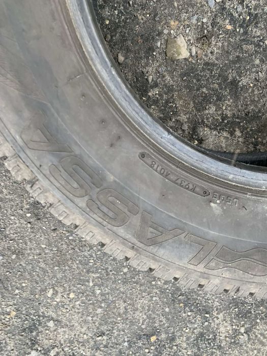 Шини 215/65 R16C Lassa зима 2018 рік 8 мм