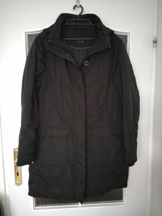 Kurtka płaszcz zimowy damski r. 42/44 czarny