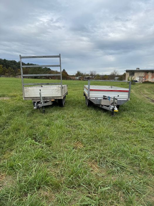 Wynajem kipper elektryczny przyczepa