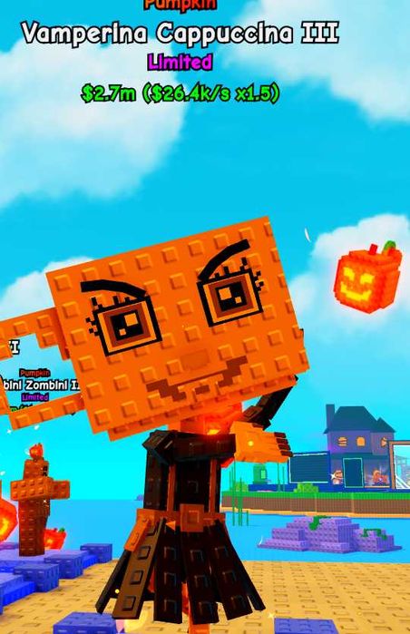 Вампіріна Капучіна 3 та 2 рівень з мутаціями