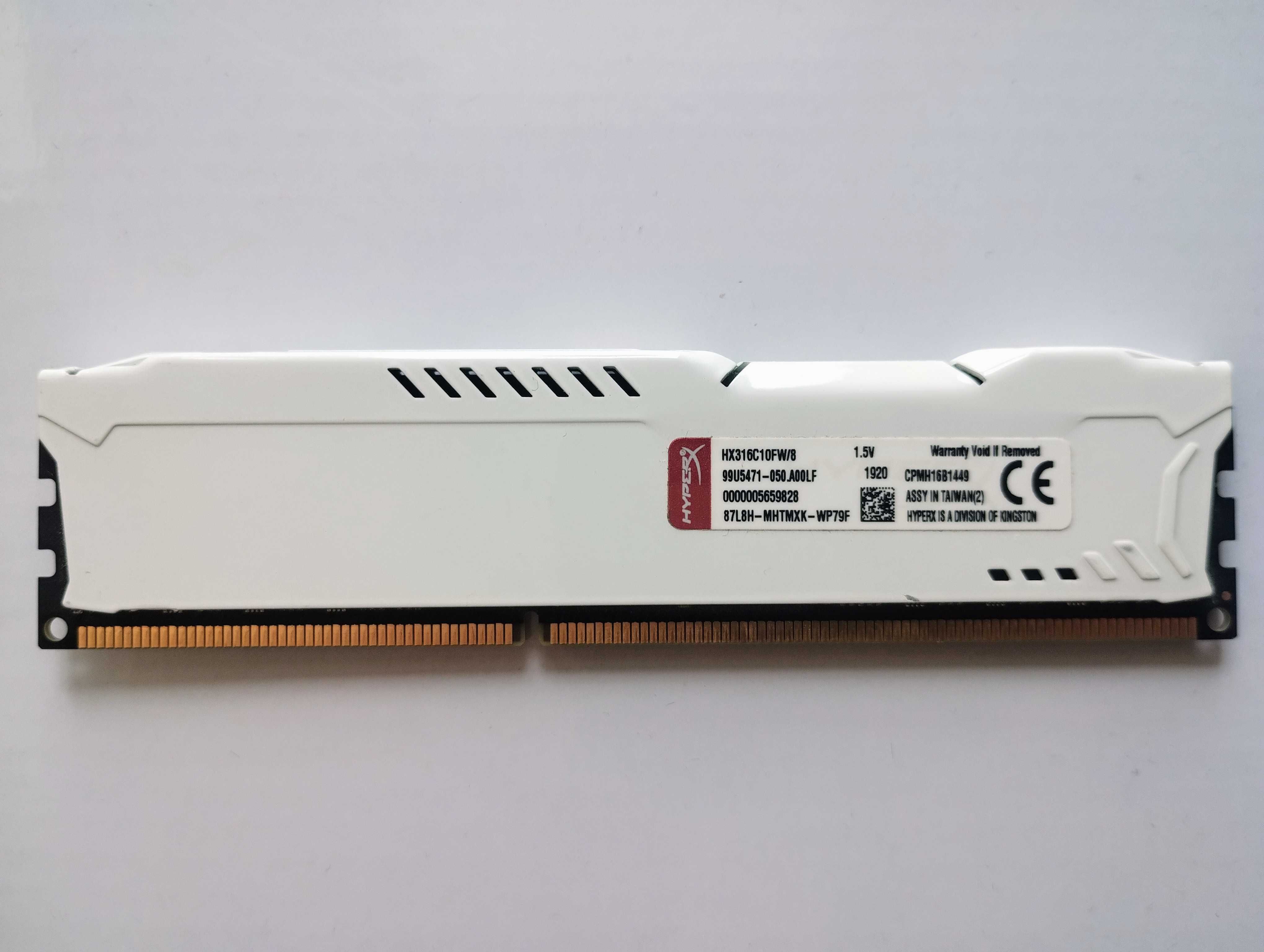 Оперативна пам'ять Kingston DDR3 8GB 1600MHz