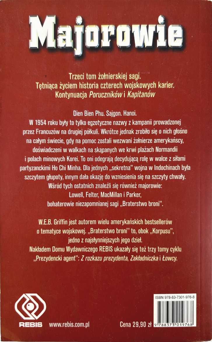 Książka Majorowie Braterstwo Broni Griffin