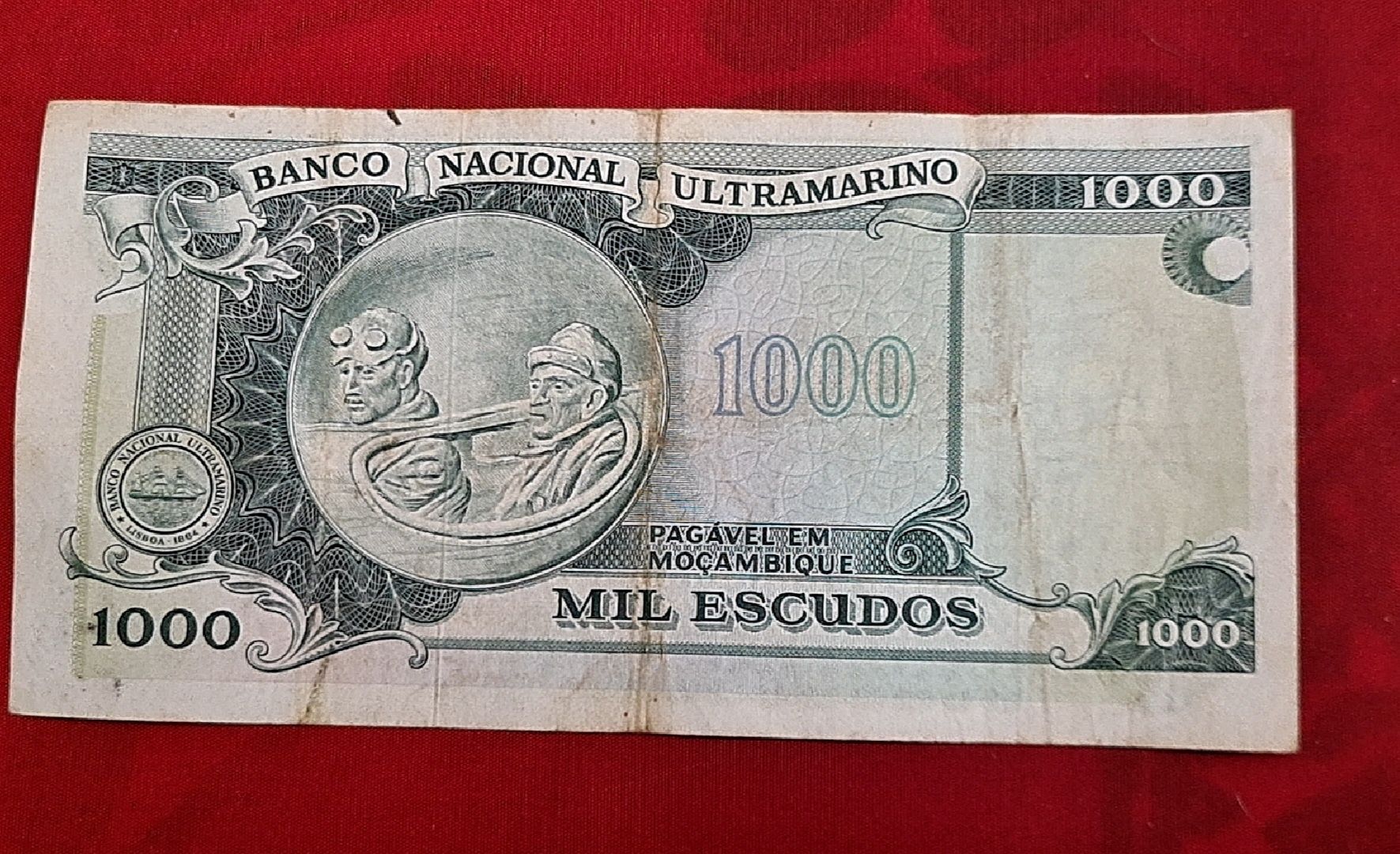 Mil escudos Moçambique 1972