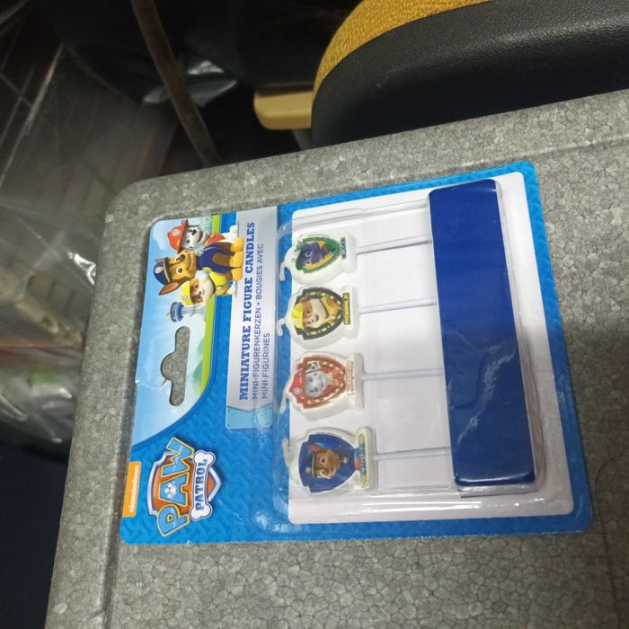 Patrulha pata, velas decoração