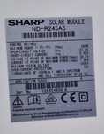 Panele fotowoltaiczne sharp 245w