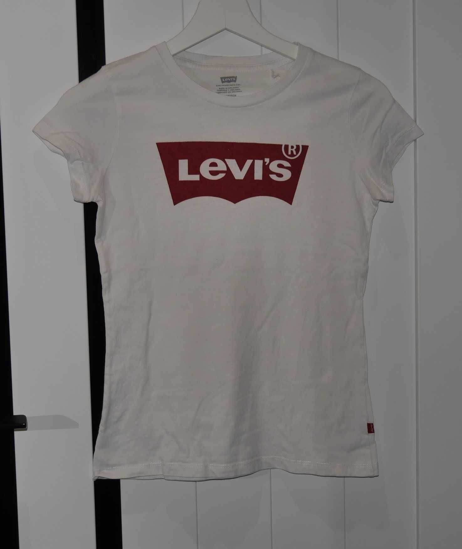 Levi's świetna dopasowana koszulka jak nowa 34 XS