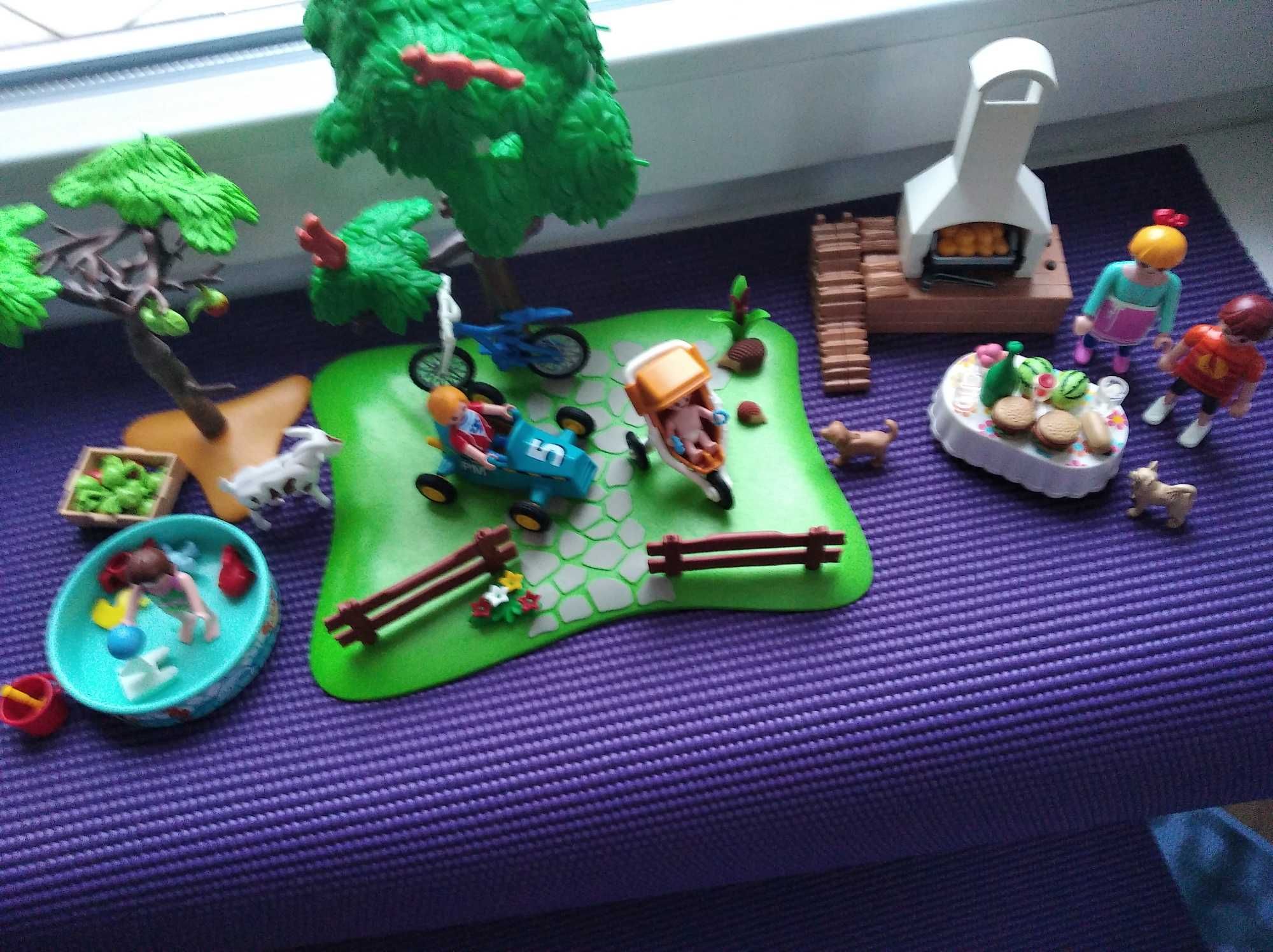 Playmobil - piknik w ogrodzie.