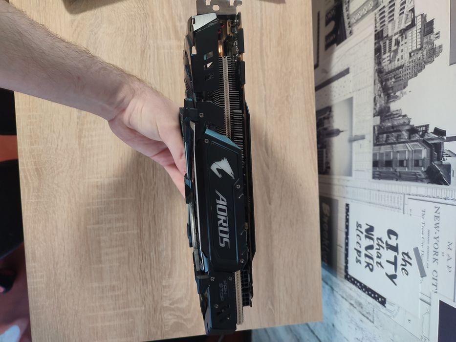 Видеокарта Gigabyte PCI-Ex GeForce GTX 1070 Aorus 8GB