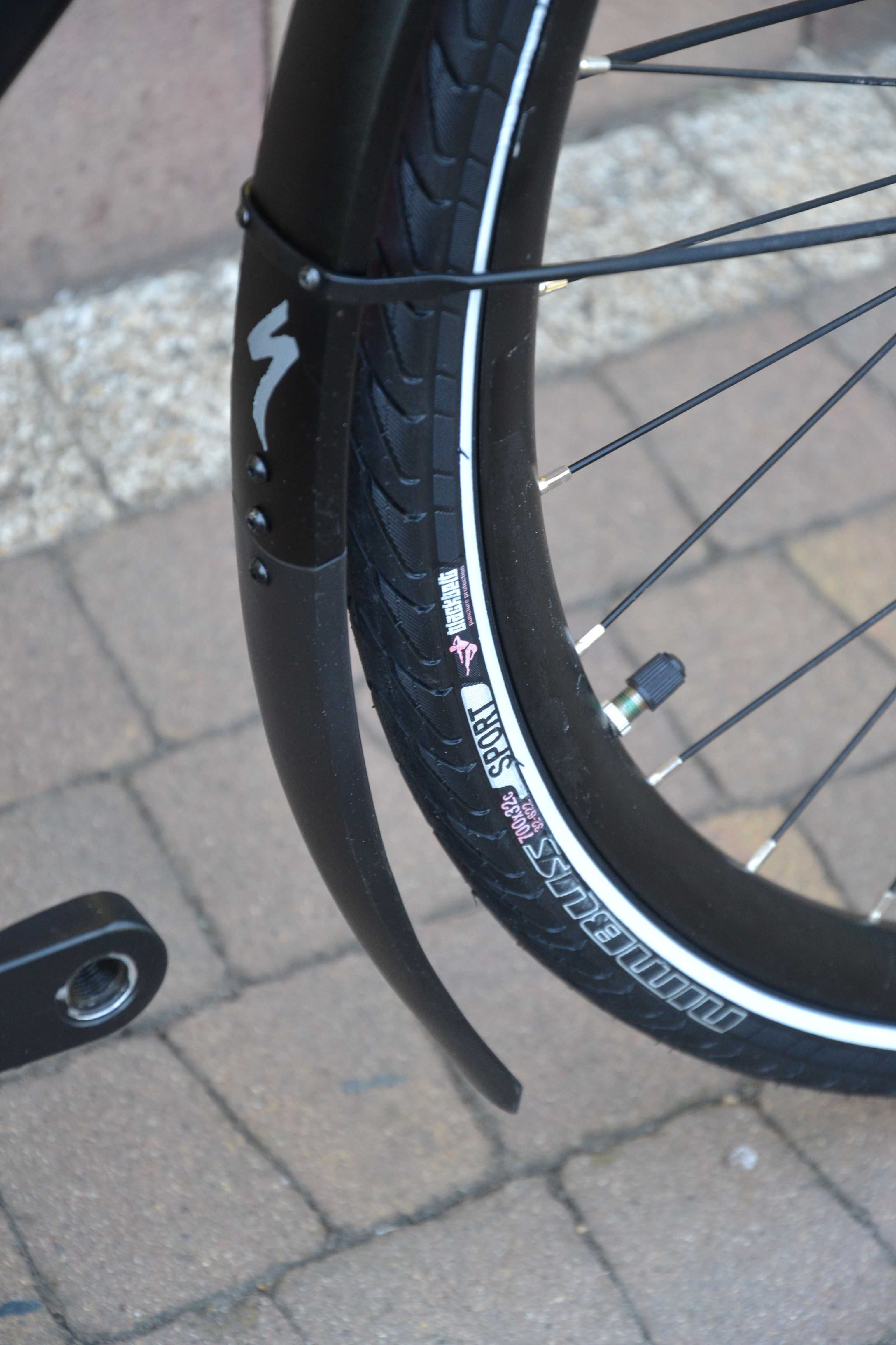 Specialized Sirrus Black Top Shimano 3x8 dynamo LED M jak nowy!