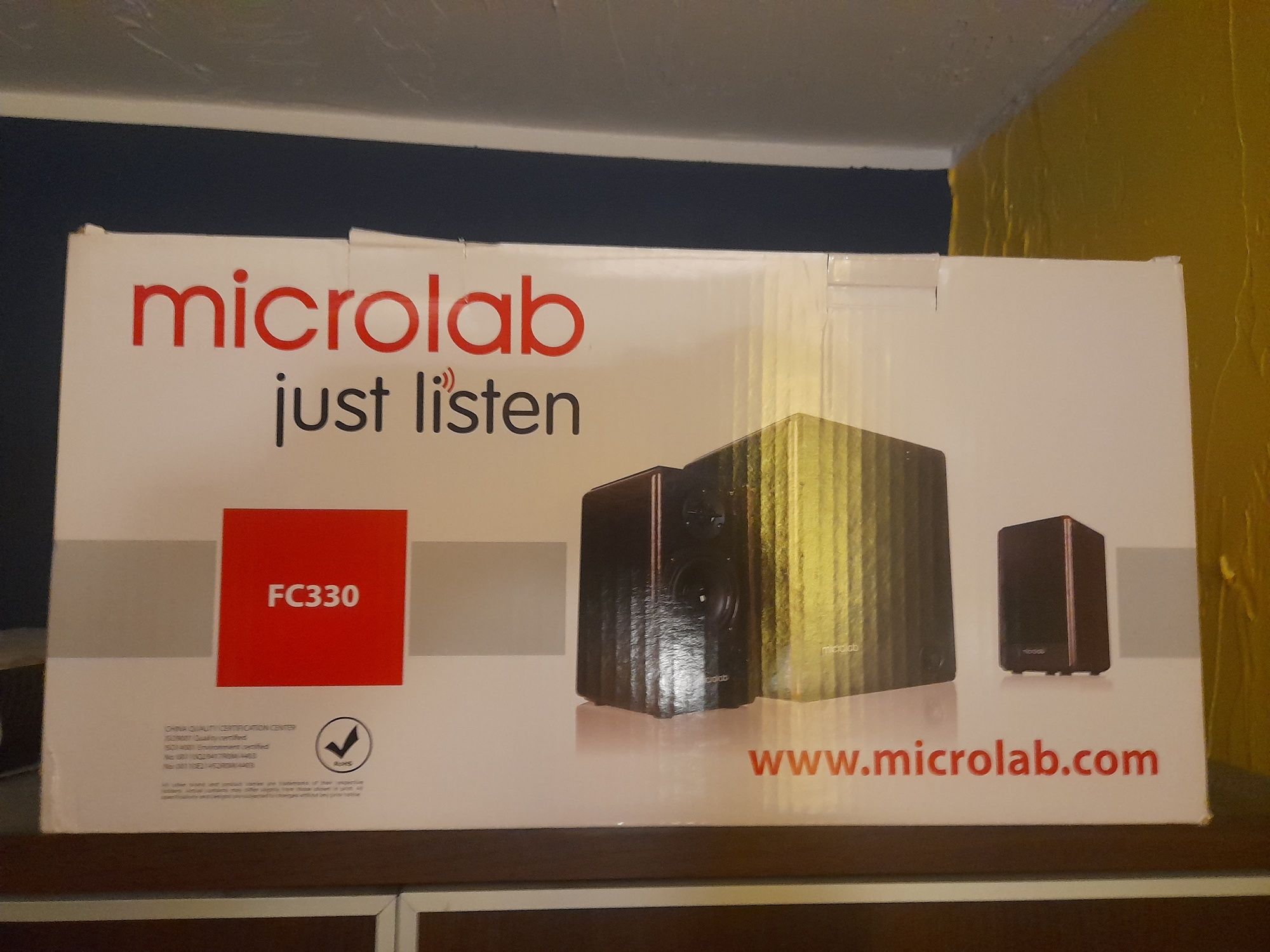 Głośniki 2.1 Microlab FC-330 (możliwa zamiana)