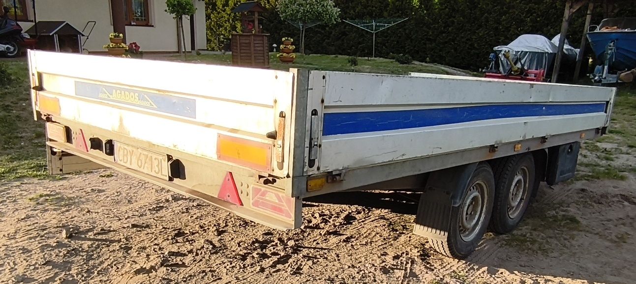 Przyczepa towarowa Saris laweta dmc 2700 kg rok 2005