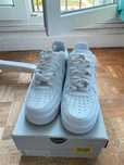 Nike Air Force White, męskie i damskie, materiał ze skóry bydlęcejr.