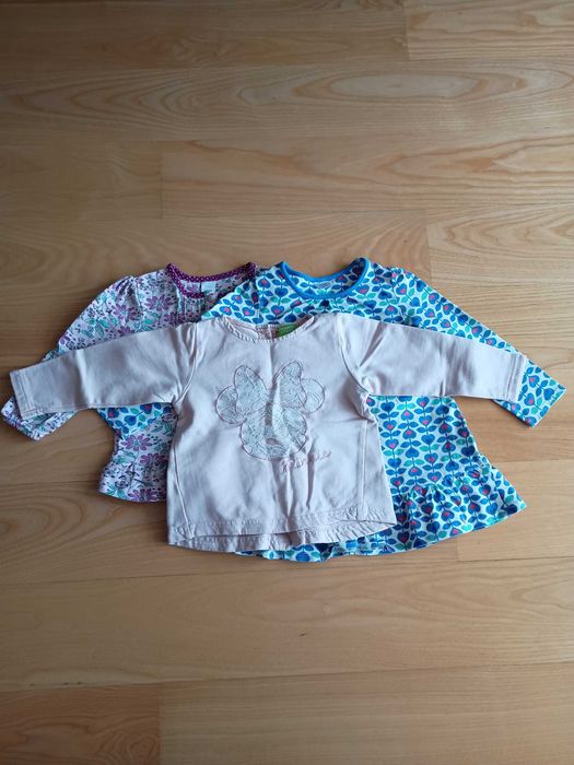 Bluzka dziecięca z długim rękawem rozmiar 86