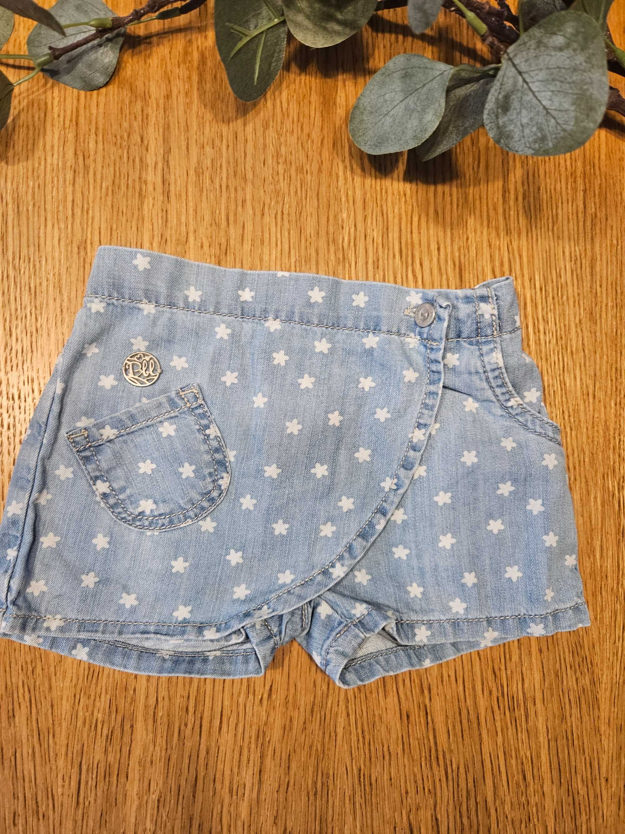 Spódnicospodenk  szorty jak jeans