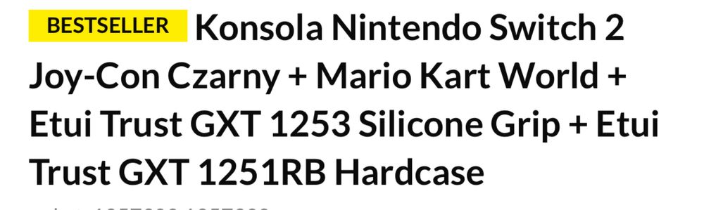 Nowa konsola Nintendo Switch 2