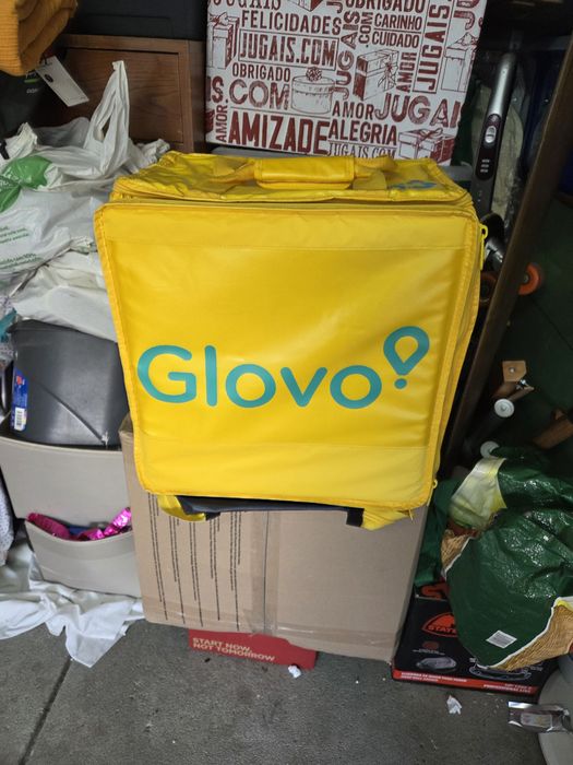 Mochila glovo e óptimo estado