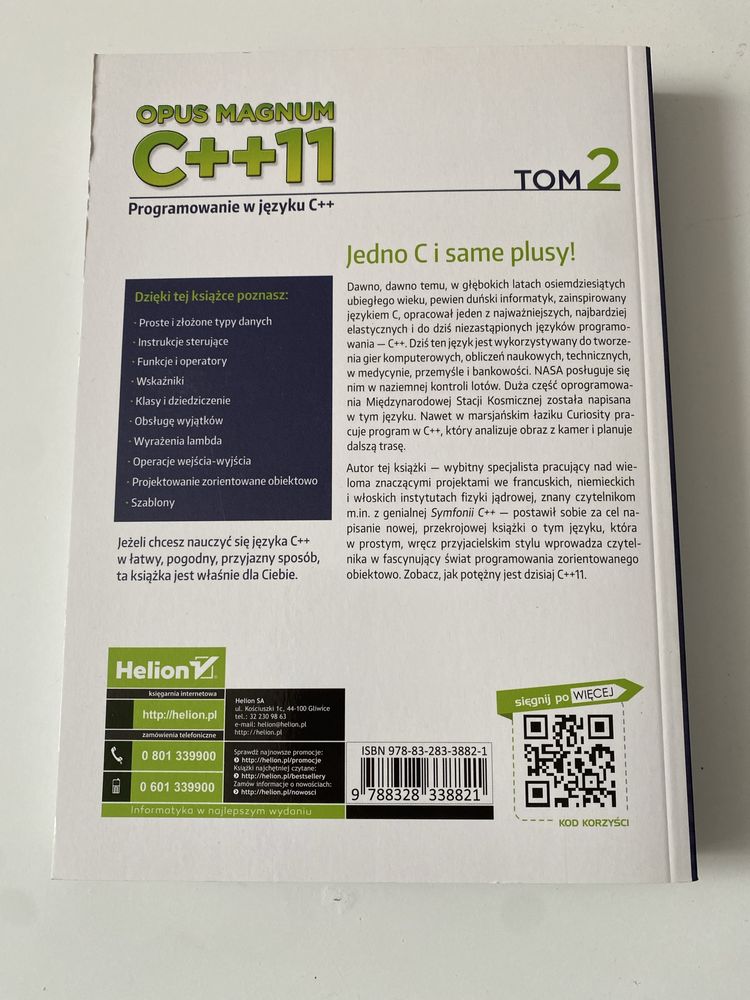 Jerzy grębosz - opus magnum c++11 programowanie c++ 11
