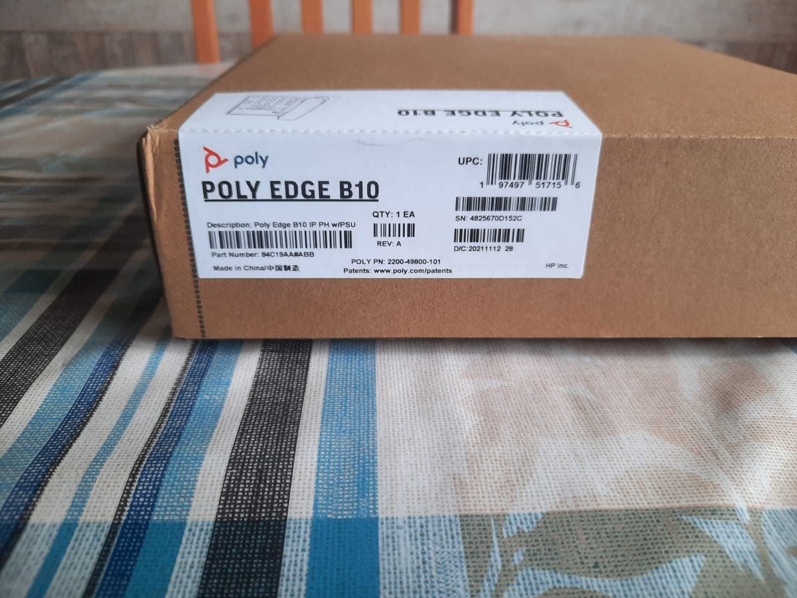 telefon sieciowy VoIP Poly Edge B10 do biura i domu