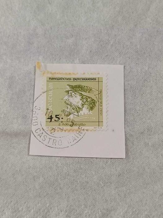 Conjunto de 8 de selos portugueses
