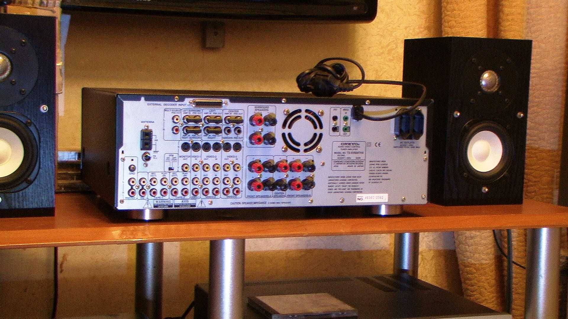 ONKYO TX Sv 828 Thx R1 Made In Japan 15 КГ Ритейл 1600$ 100вт/канал
