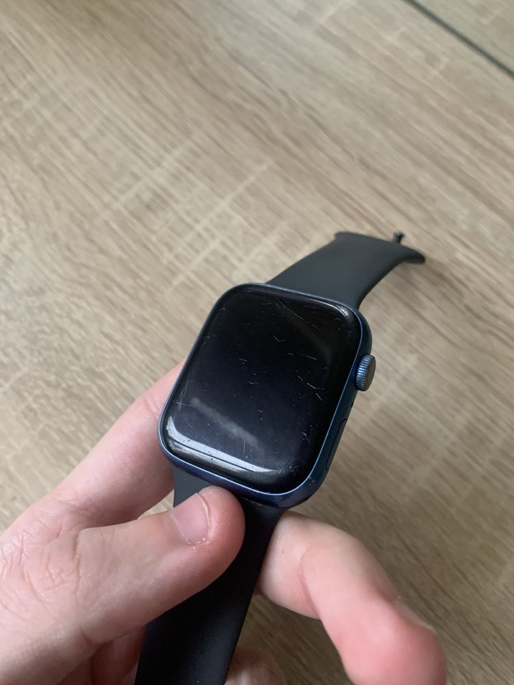 Apple Watch 7 series 45mm GPS+LTE Blue.