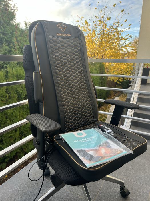 Oryginalna mata masujaca Medicalspa jak nowa!!! Shiatsu Massager