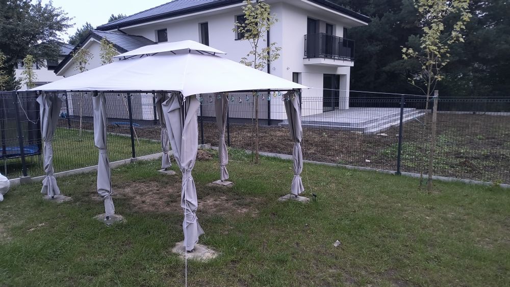 Namiot ogrodowy 3x6m zamykany,prawie nowy