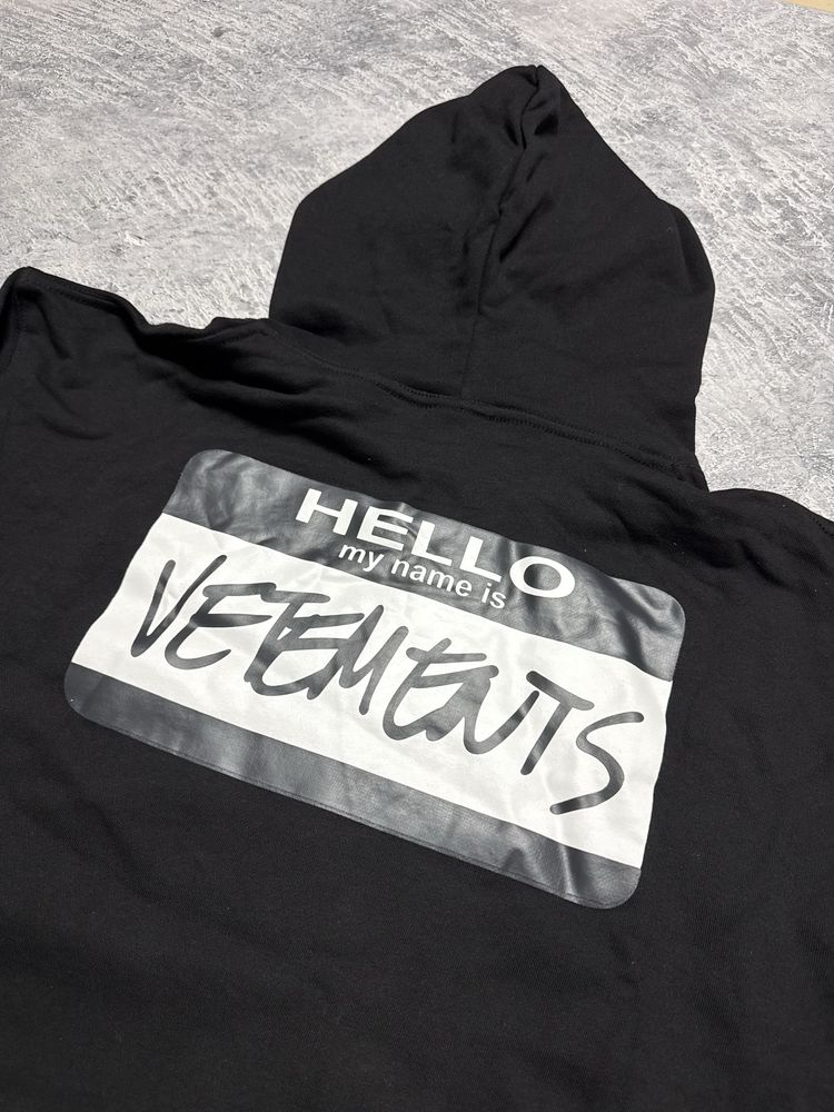 худі hello Vetements