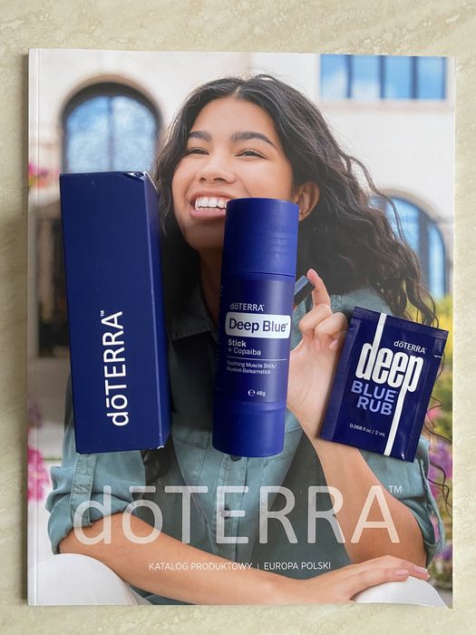 Promocja ! Doterra sztyft Deep Blue + Copaiba NOWY