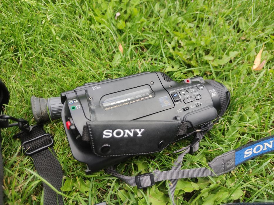 Sony ccd-fx500e video8 hi-fi torba pilot pasek zestaw retro analog vhs