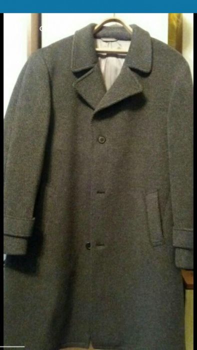 Кашемировое мужское пальто