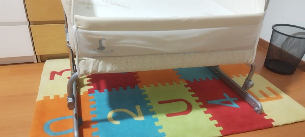 Berço com colchão novo