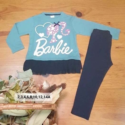Conjunto de menina estampado