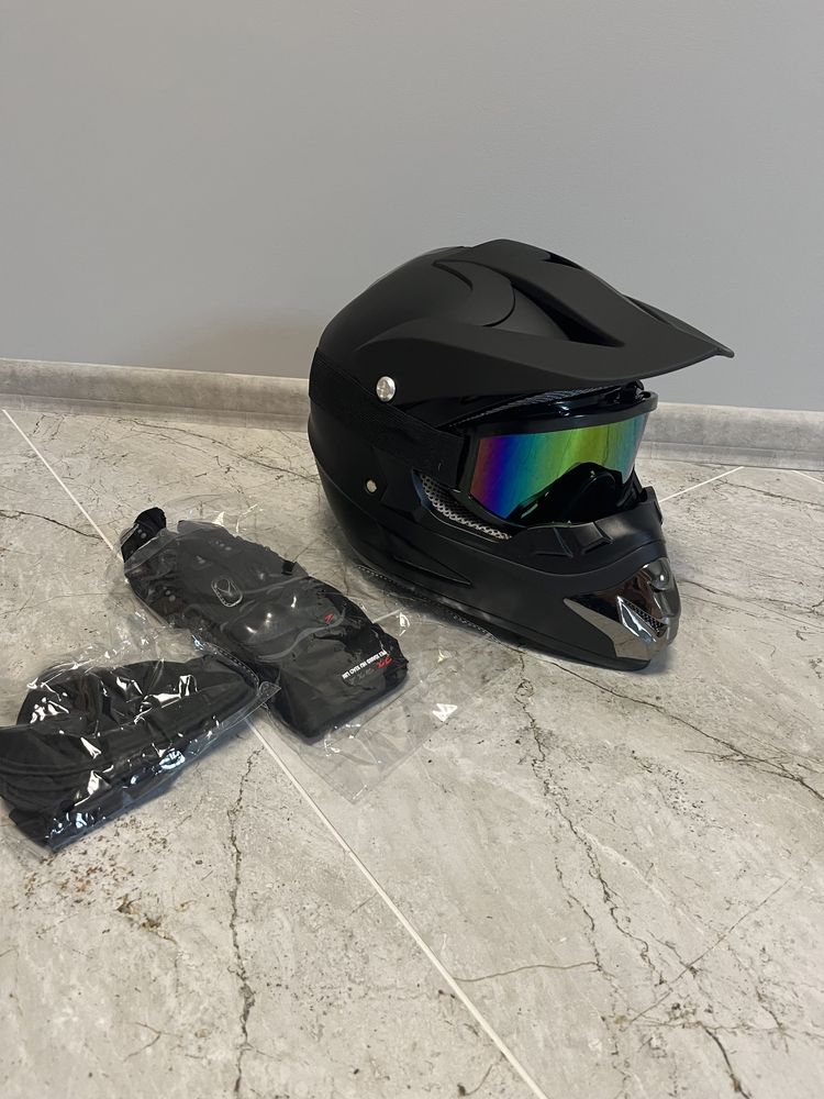 Kask Cross enduro motocykl