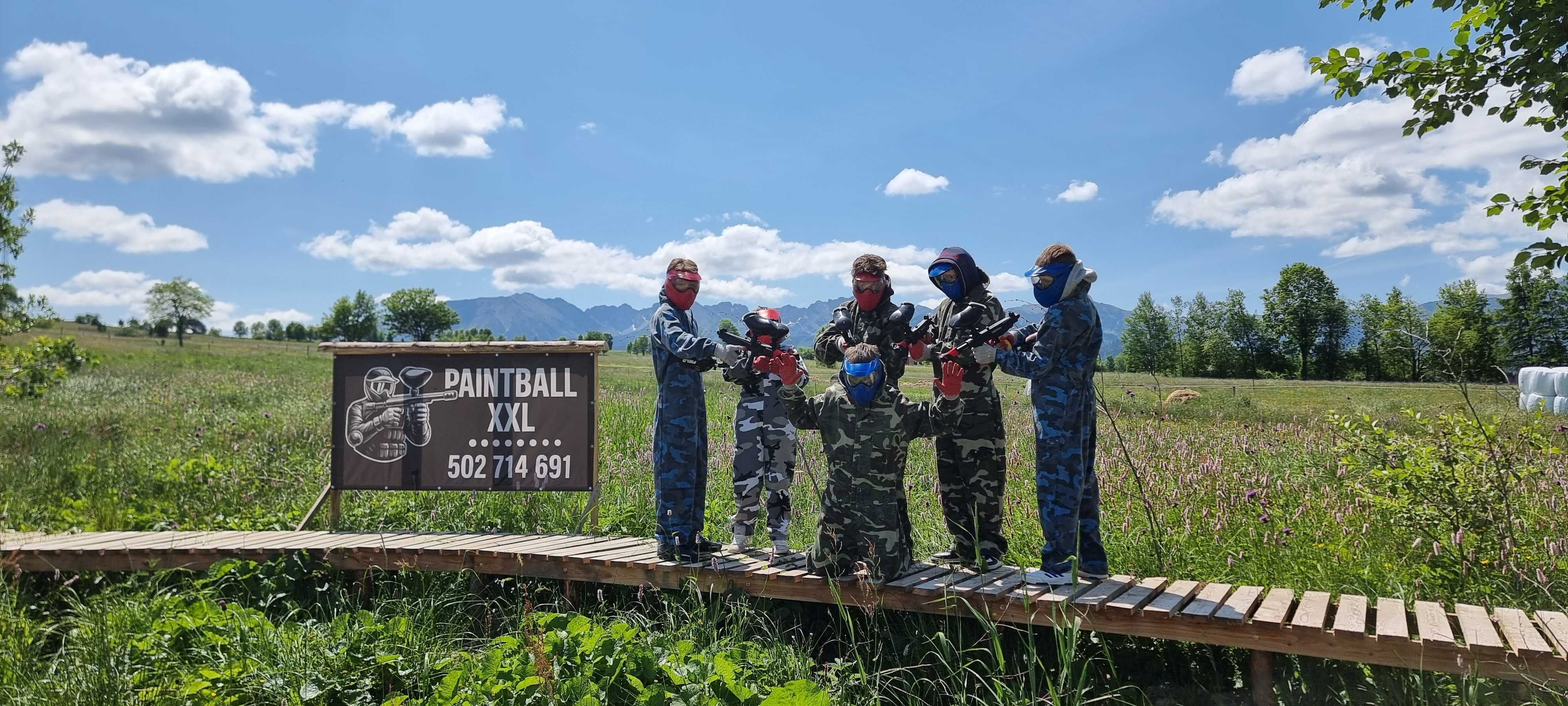 Paintball XXL – Urodziny kids w Zakopanem