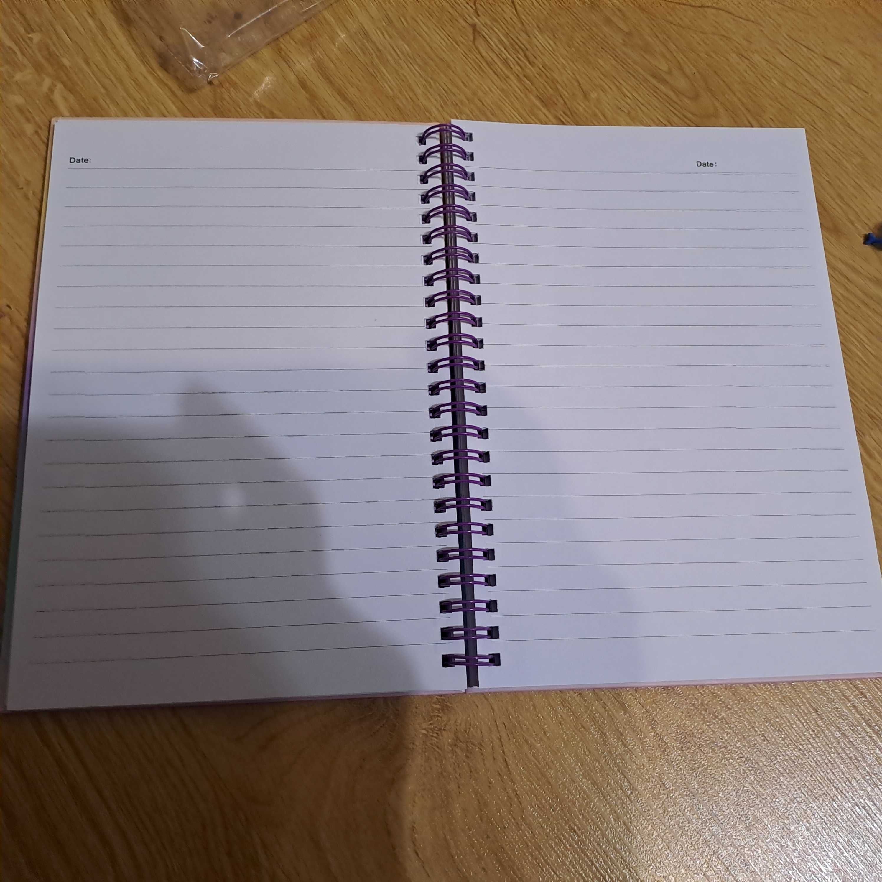 Notes Starpak na spirali A5 Motyl, długopis wymazywalny - zestaw