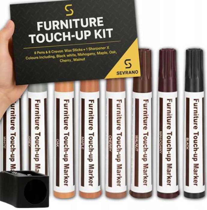 Zestaw naprawczy markery do rys do naprawy paneli mebli drewna drzwi