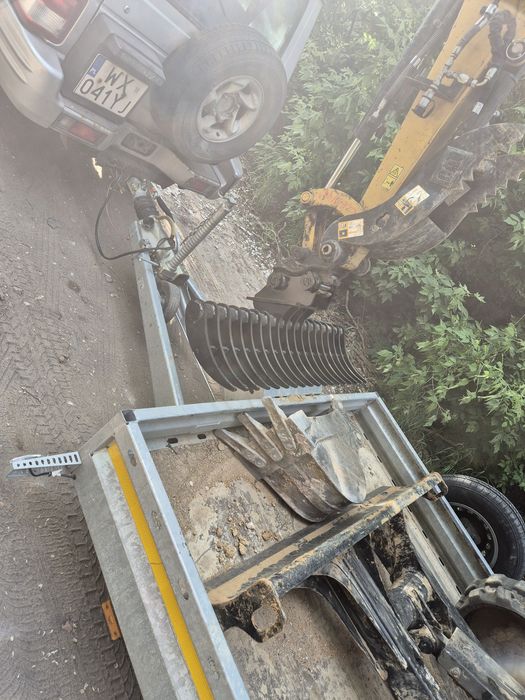 Usługi minikoparką