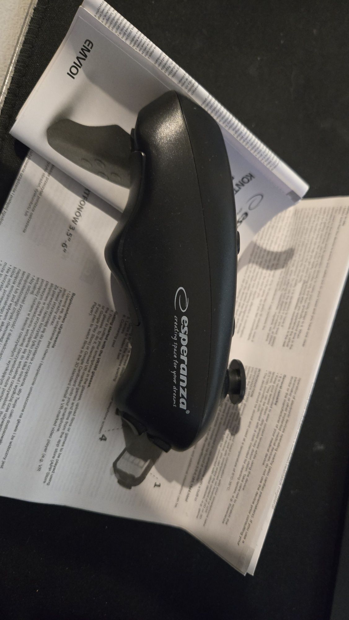 Esperanza vr Glasses - gogle vr Cardboard + kontroler BT