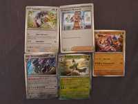 5 kart pokemon oryginalnych holo scarlet&violet