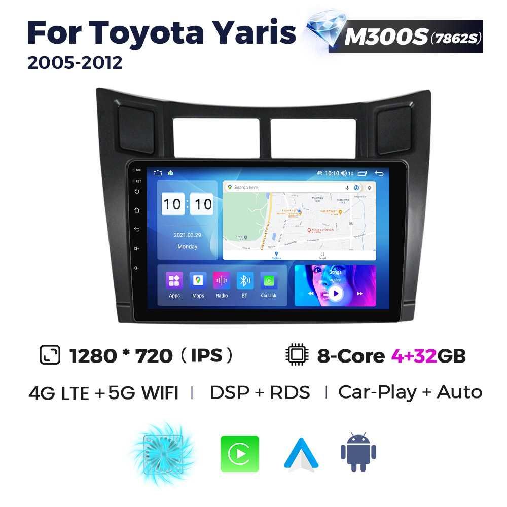 Штатна магнітола Toyota Yaris Android GPS навігація Тойота Яріс