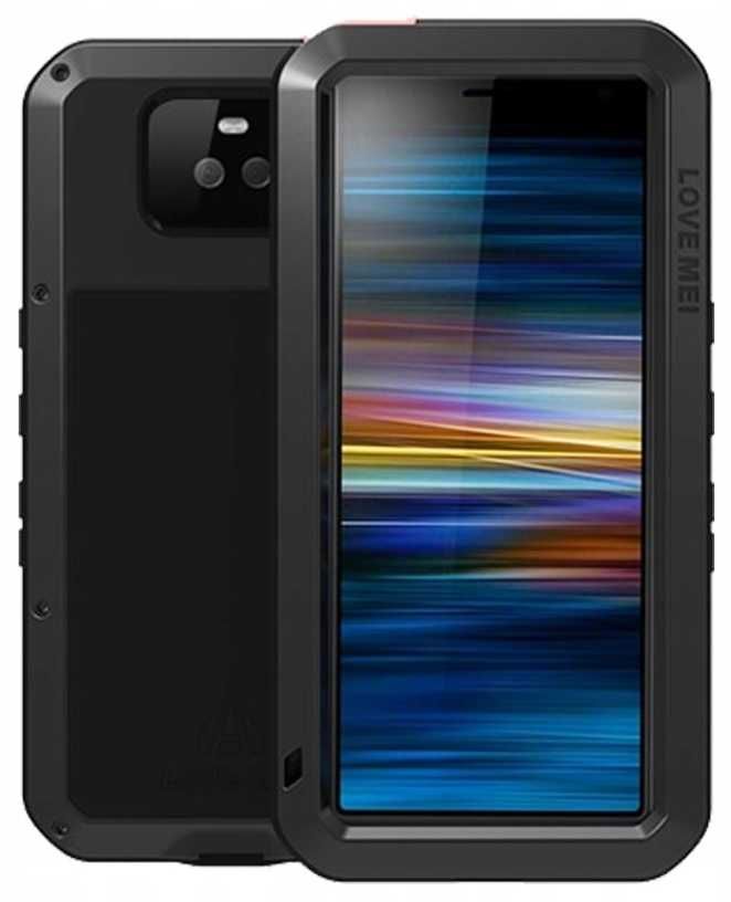 Pancerne Etui Love Mei Do Sony Xperia 10 Metalowa Obudowa Case