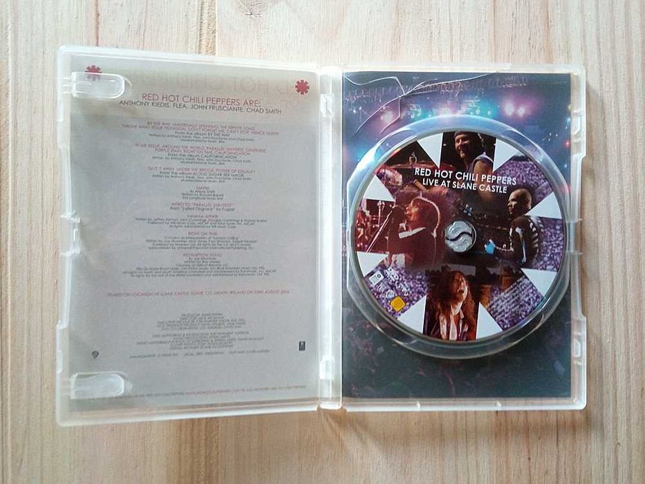 DVD Red Hot Chili Peppers - Live At Slane Castle