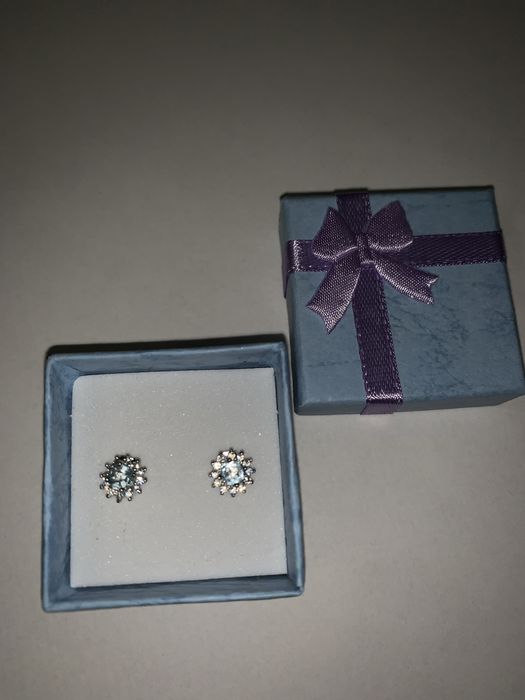 Серьги гвоздики 925 проба