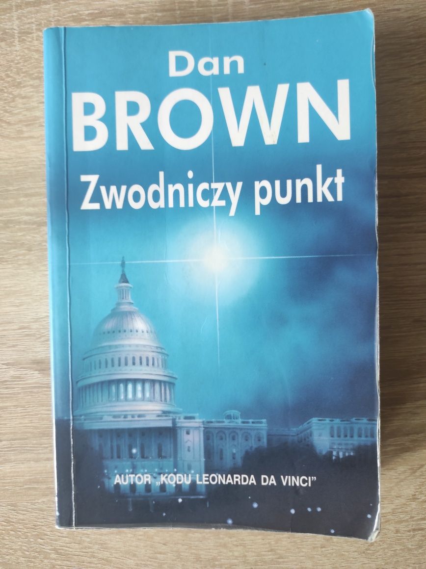 Książka ,,Zwodniczy punkt'' Dan Brown