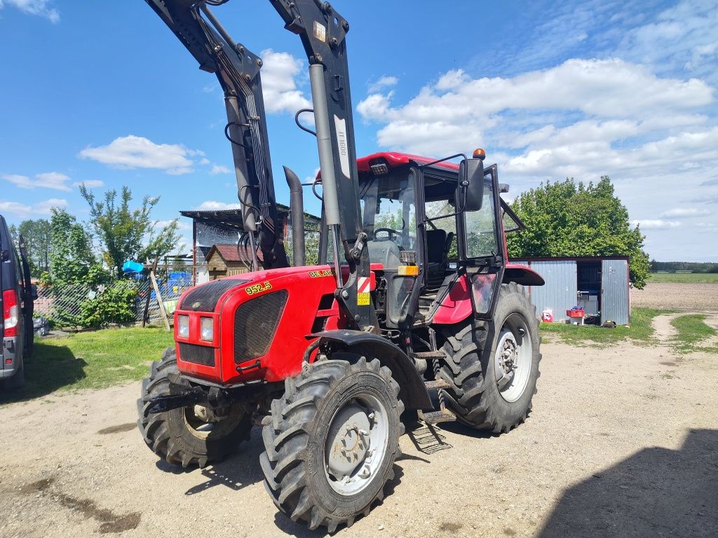 Belarus 952.5 mtz tur inter tech ciagnik rolniczy rusek ładowacz