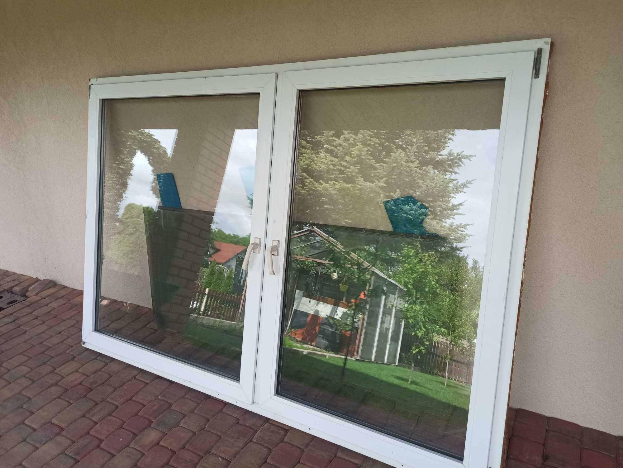 Okno PCV 231x154 dwuskrzydłowe